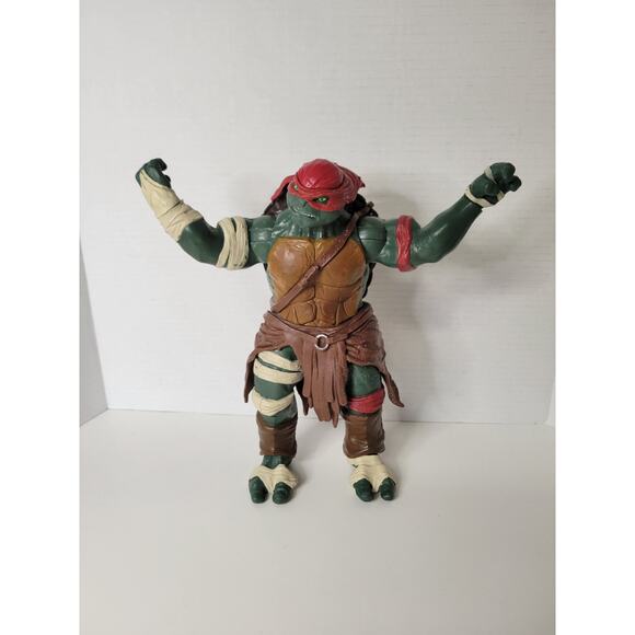 TMNT Movie 11" Raphael Playmates 2014 Action Figure Teenage Mutant Ninja Turtles - Picture 2 of 6